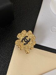Lucky Four-Leaf Clover Brooch