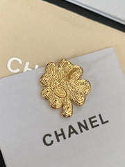 Lucky Four-Leaf Clover Brooch