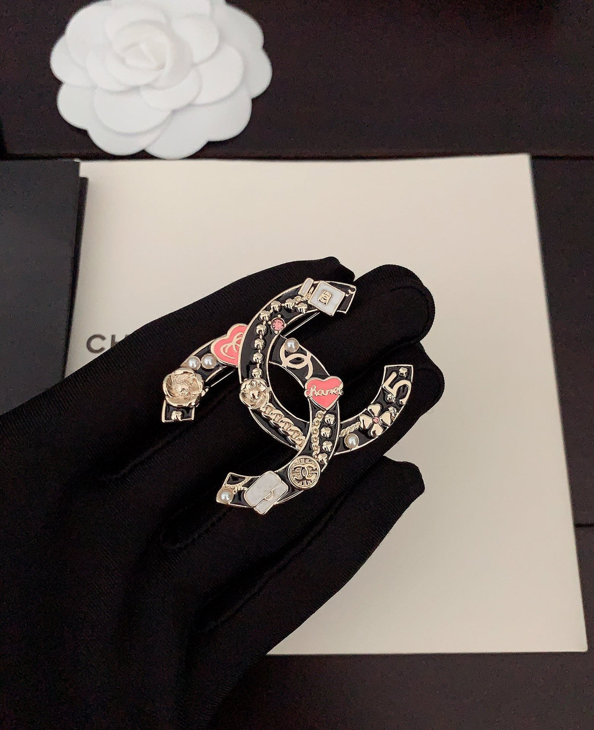 Temperamental Multi-element Brooch