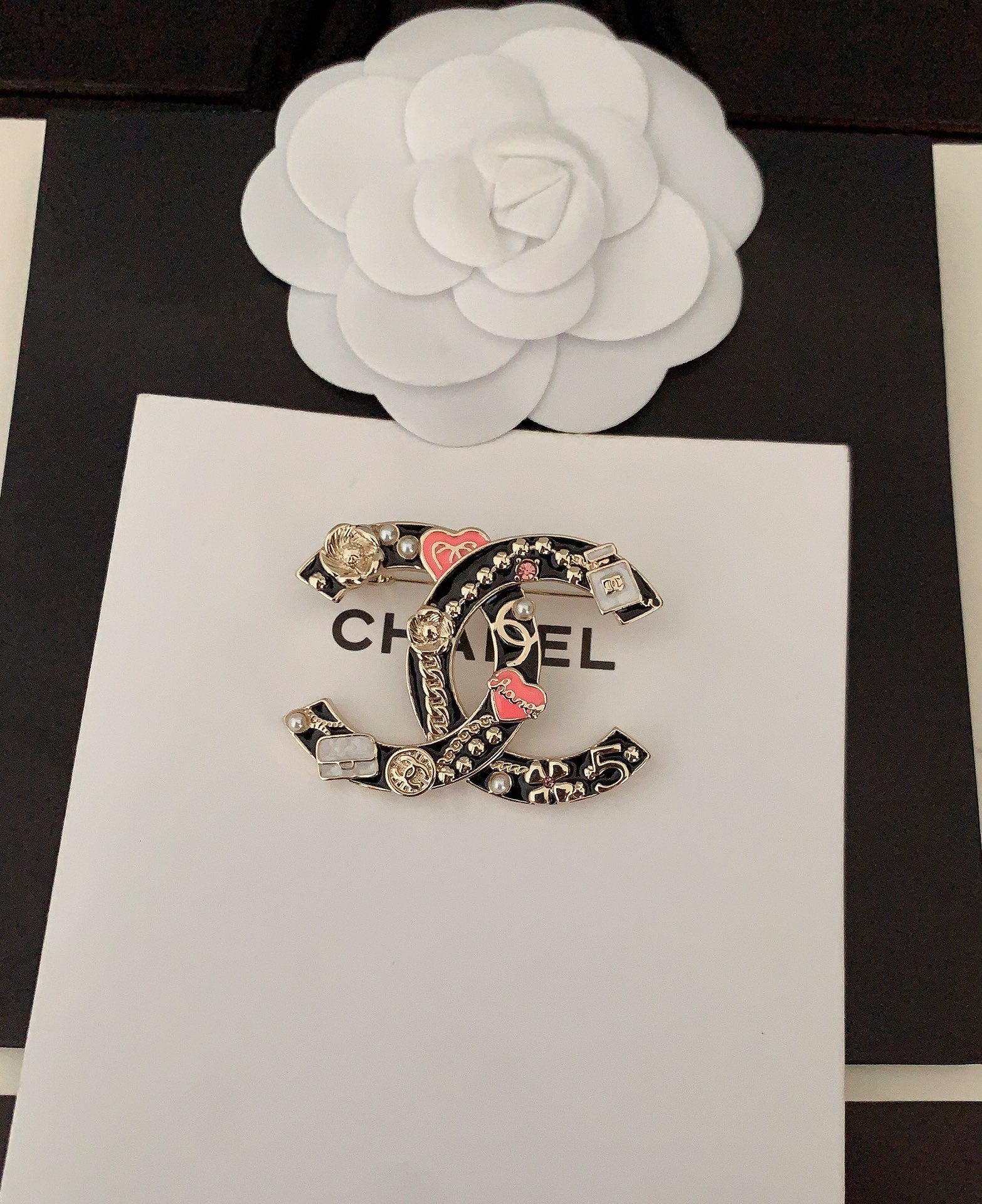 Temperamental Multi-element Brooch