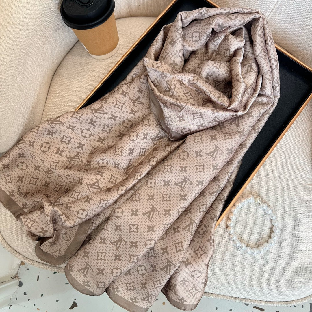 Lightweight silk shawl