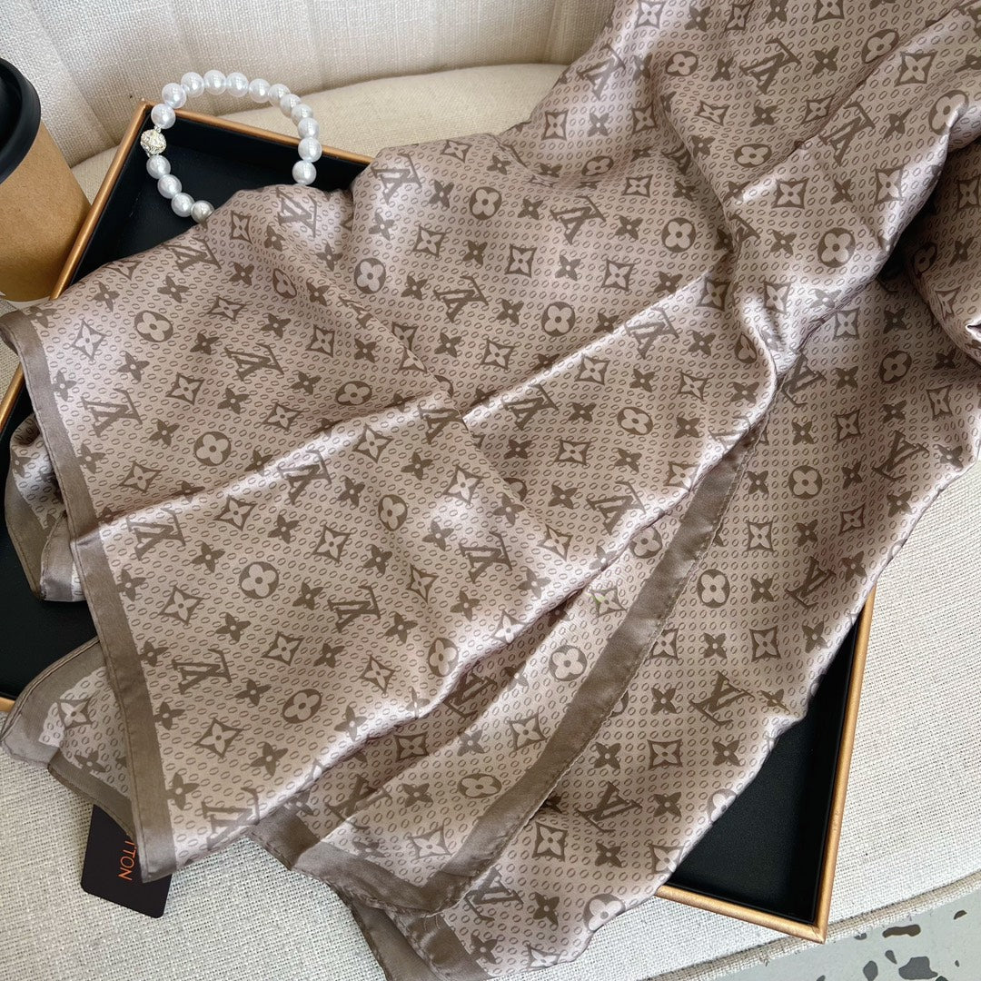 Lightweight silk shawl