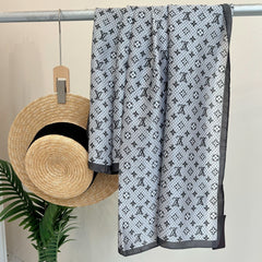 Lightweight silk shawl