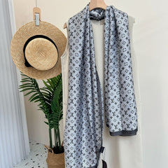 Lightweight silk shawl