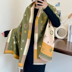 100% cashmere shawl scarf