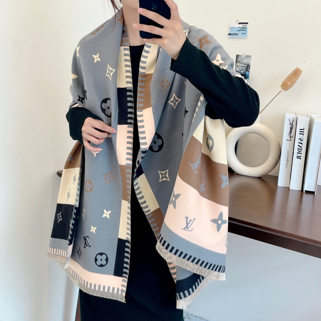 100% cashmere shawl scarf