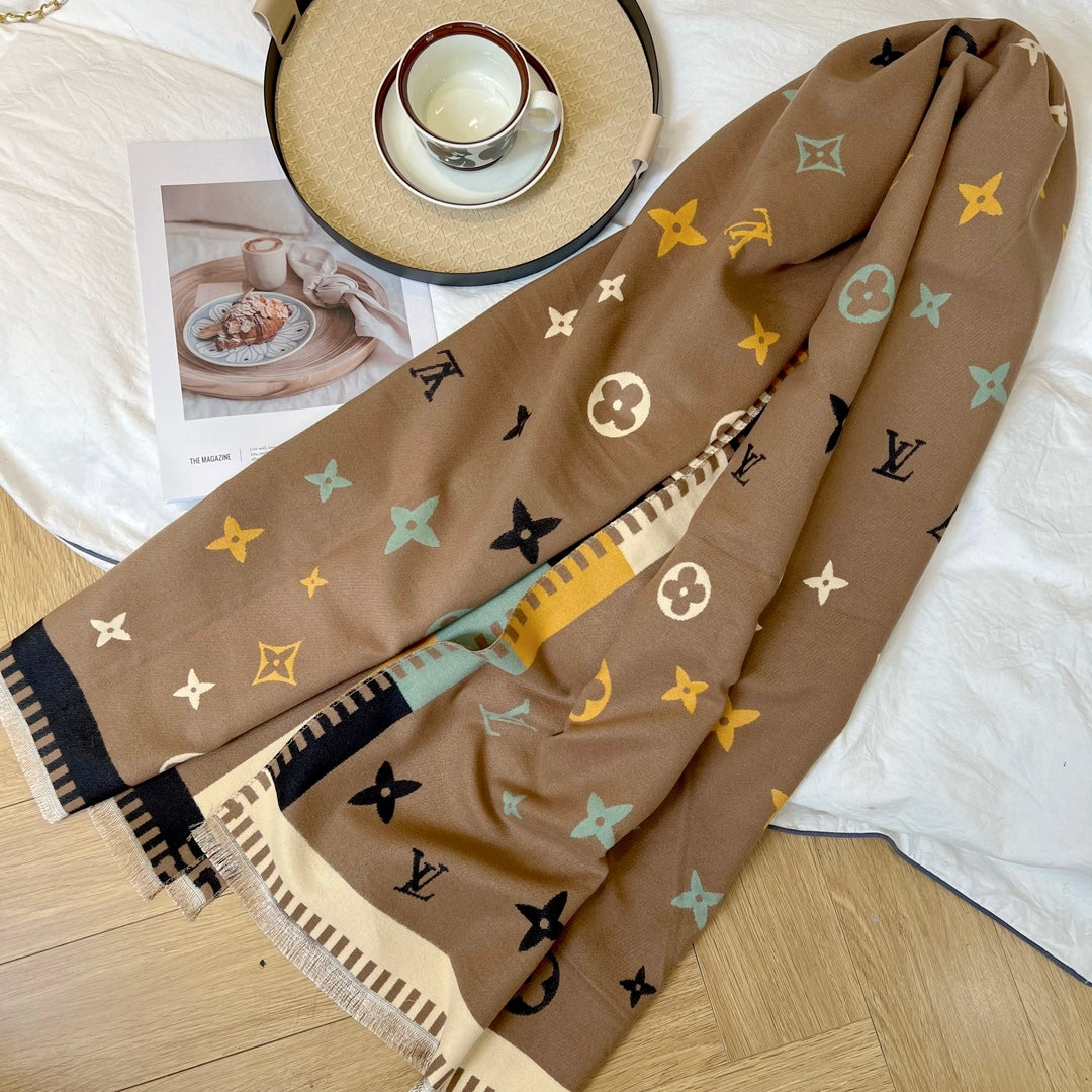 100% cashmere shawl scarf