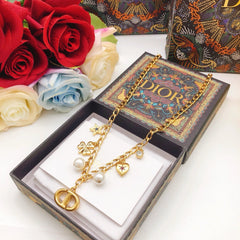 Four-Leaf Clover Heart Necklace