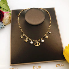 Four-Leaf Clover Heart Necklace
