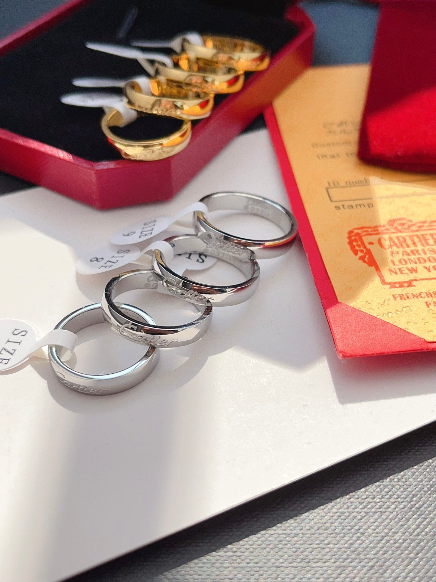Engraved ring
