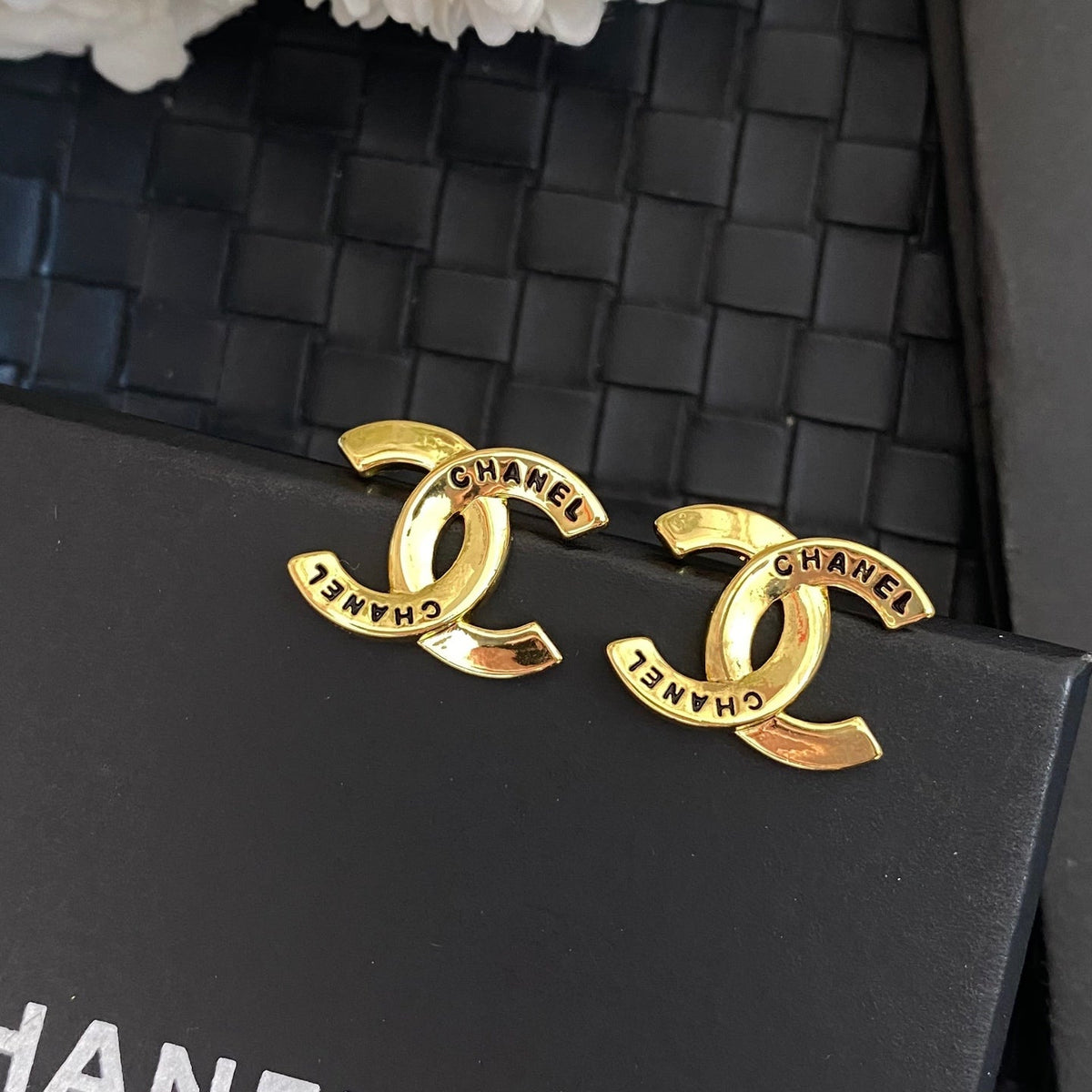 Versatile Golden Letter Earrings