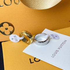 Classic Monogram Floral Ring