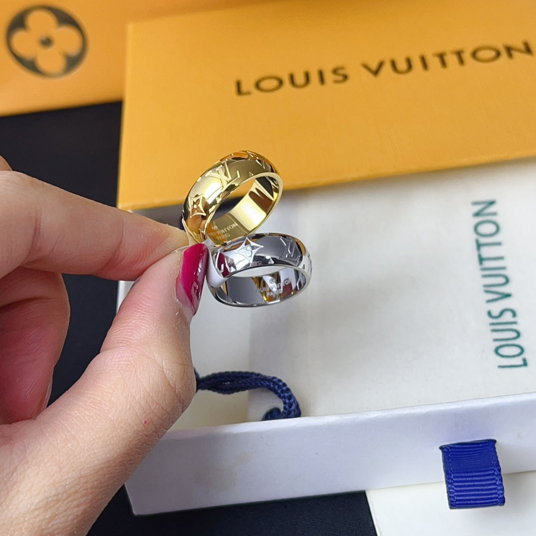 Classic Monogram Floral Ring