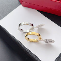 Classic wedding band ring