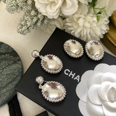 Black Star Pearl Earrings
