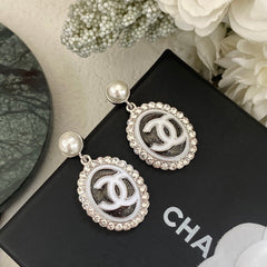 Black Star Pearl Earrings