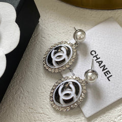 Black Star Pearl Earrings