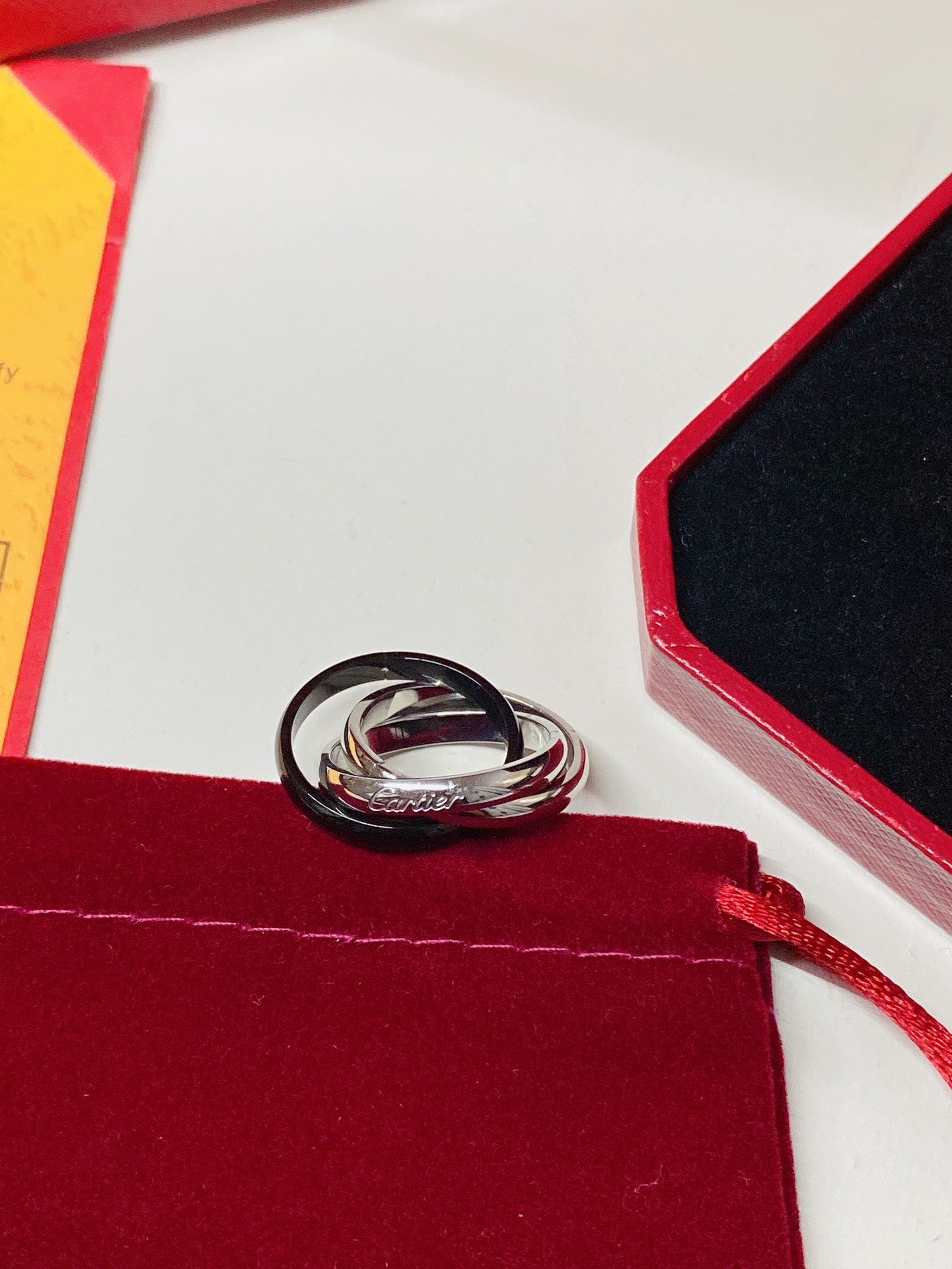 3 color circle ring