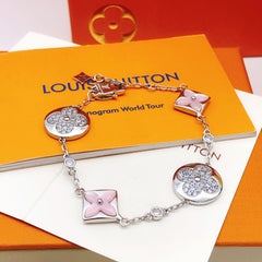 Pink Mother-of-Pearl Bracelet