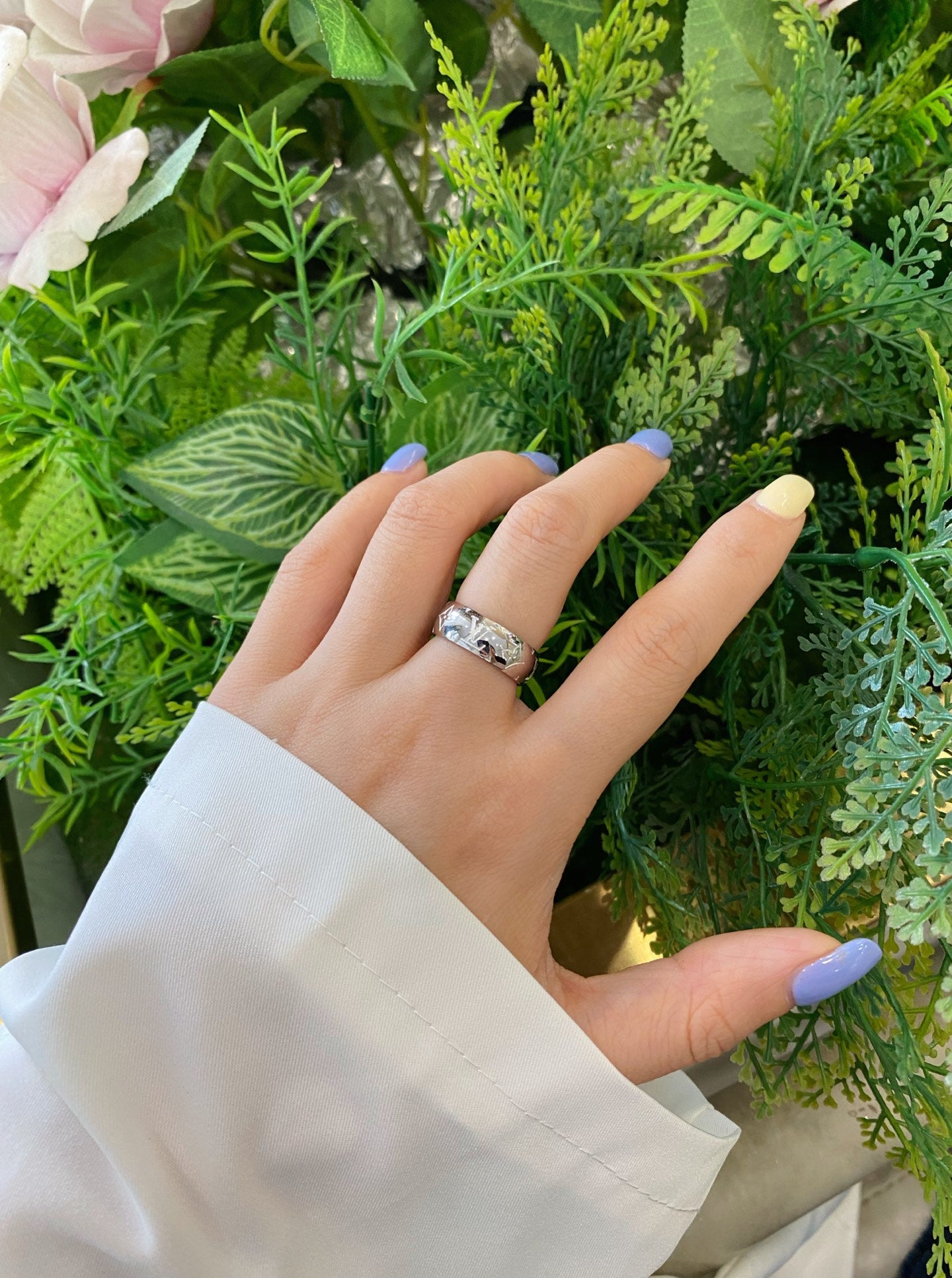 Classic Monogram Floral Ring