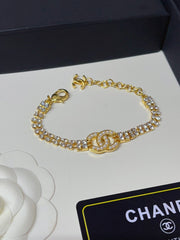 Full Diamond pearl bracelet