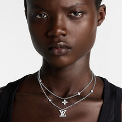 Sparkling diamond necklace