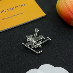 Versatile Monogram Brooch