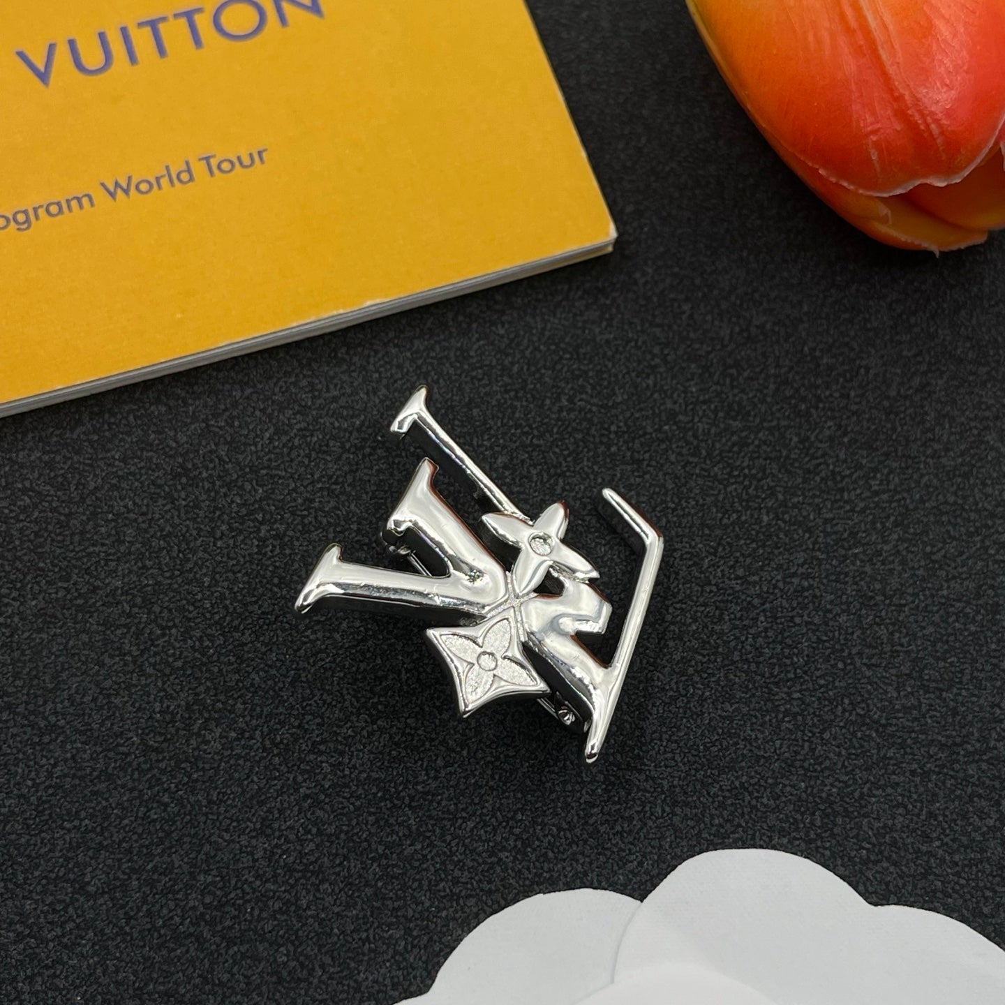 Versatile Monogram Brooch