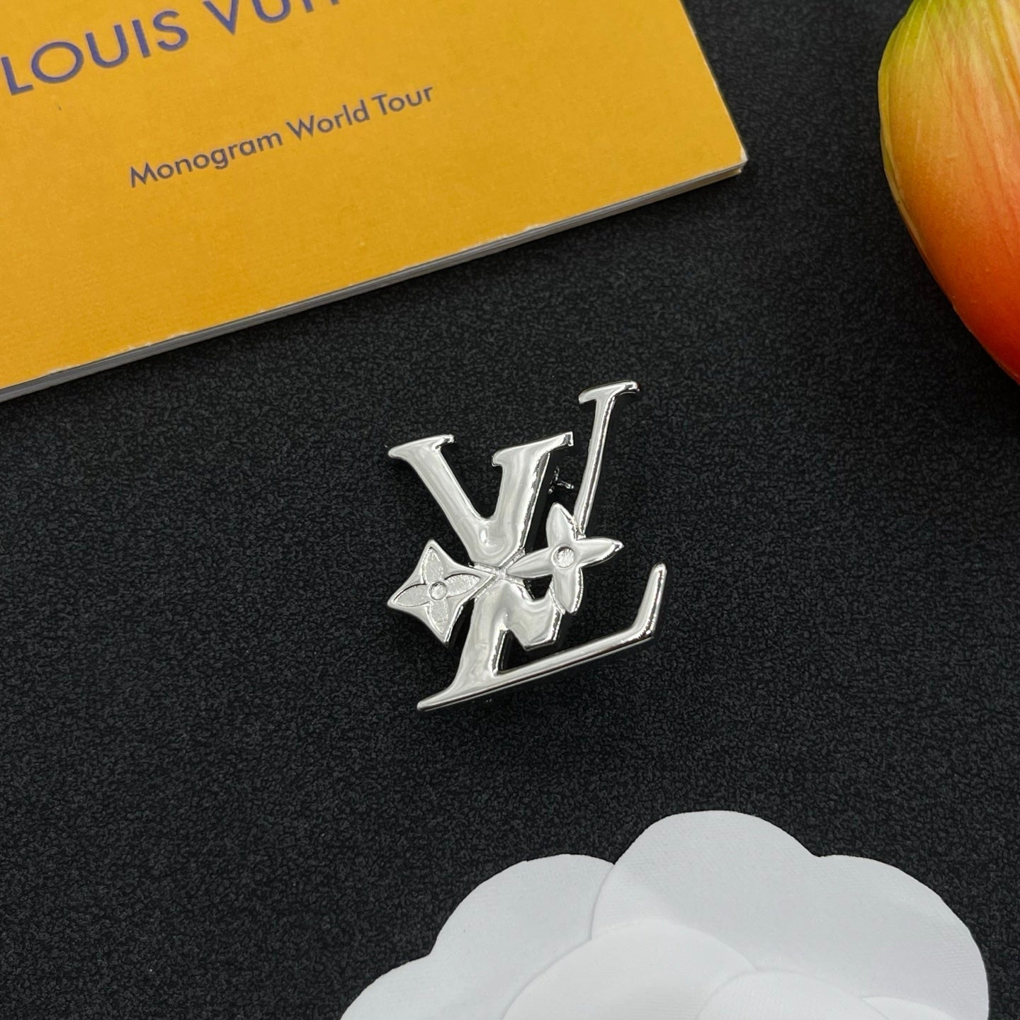 Versatile Monogram Brooch