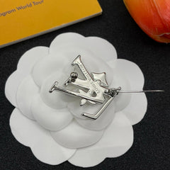 Versatile Monogram Brooch