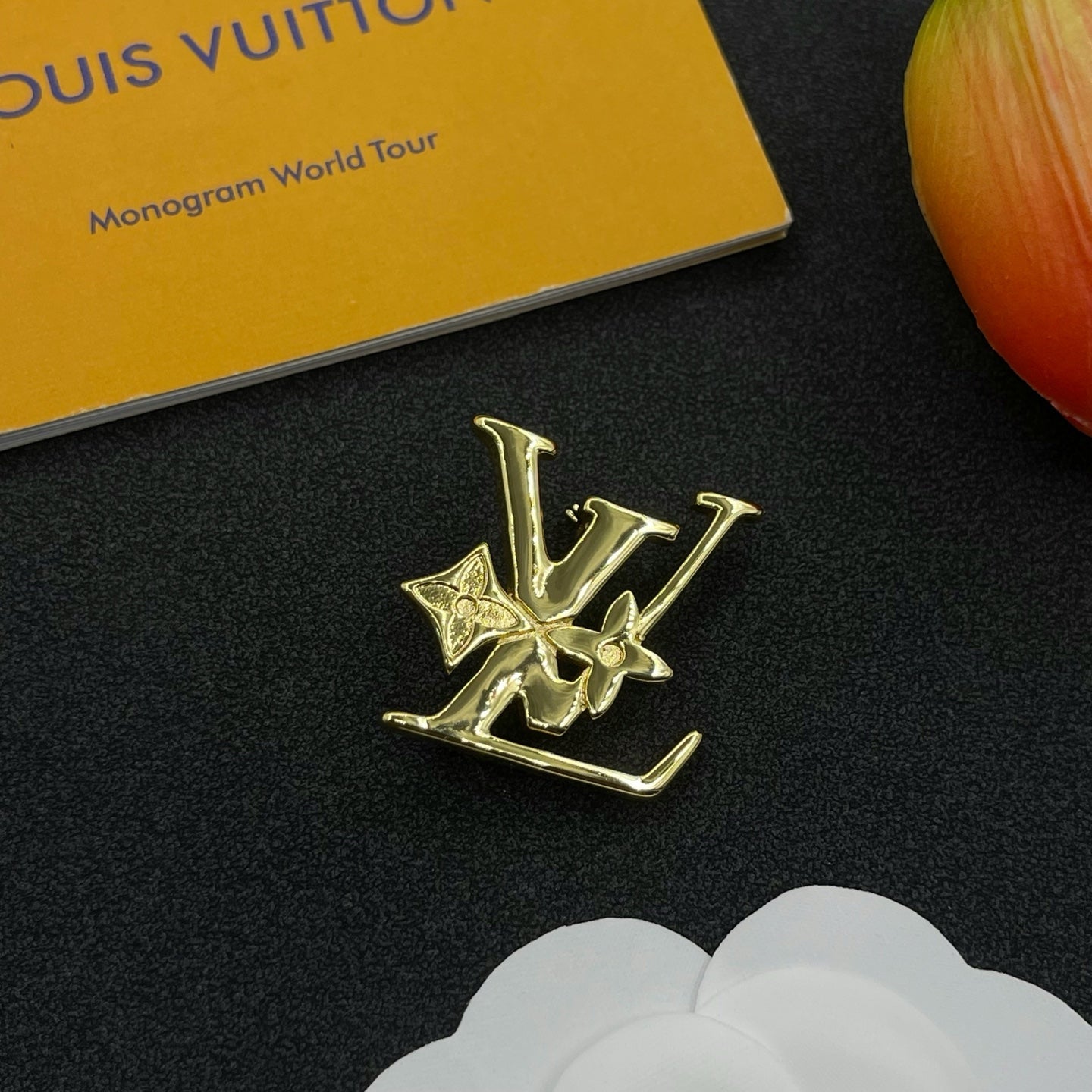 Versatile Monogram Brooch