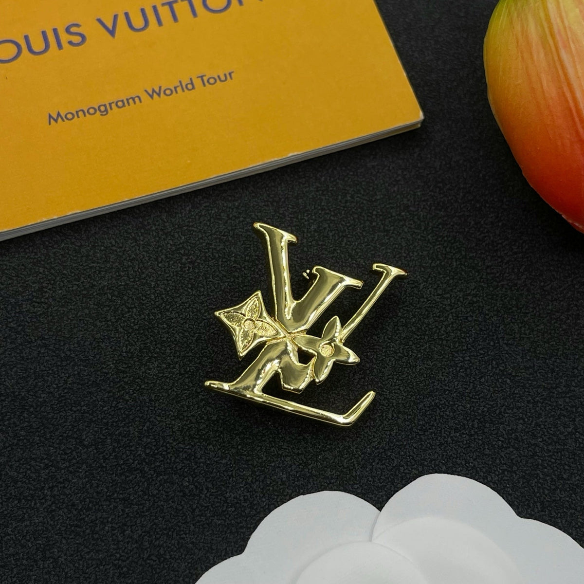 Versatile Monogram Brooch
