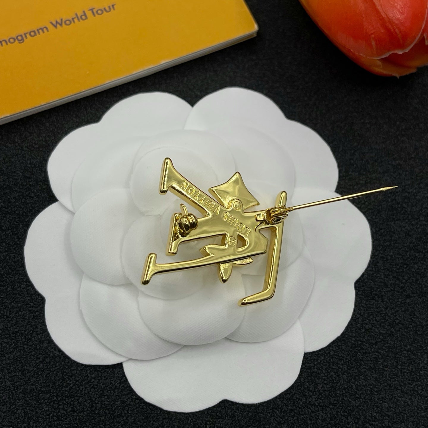 Versatile Monogram Brooch