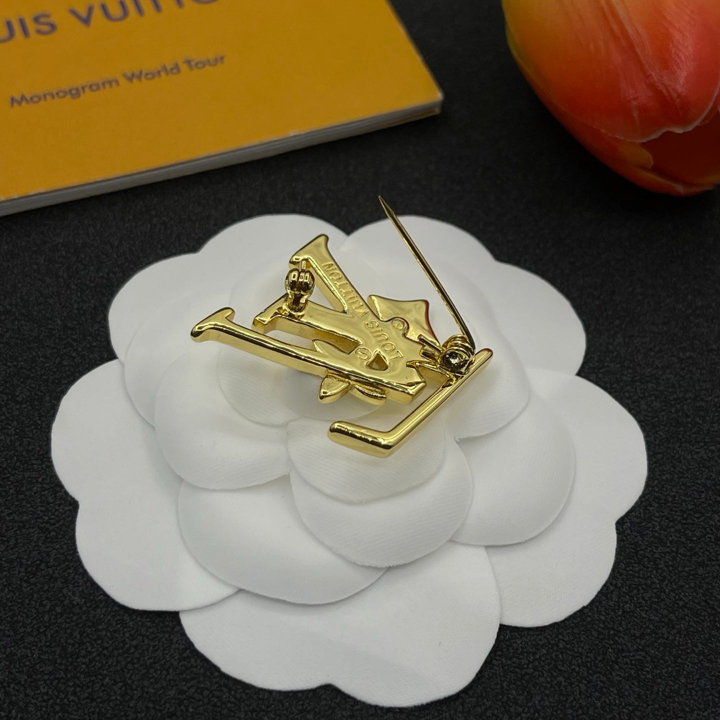Versatile Monogram Brooch
