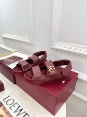 Printed Velcro Sandals