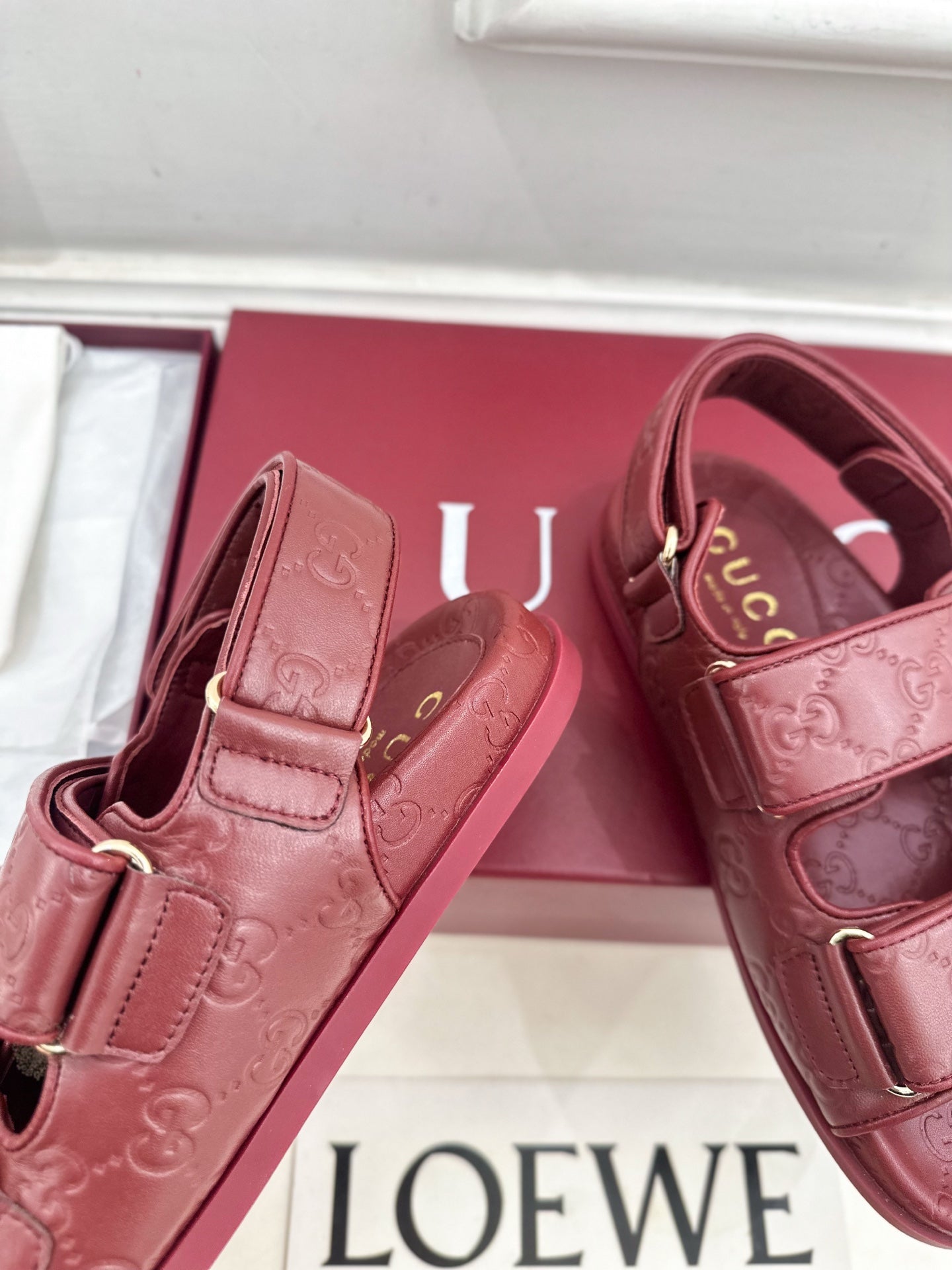 Printed Velcro Sandals
