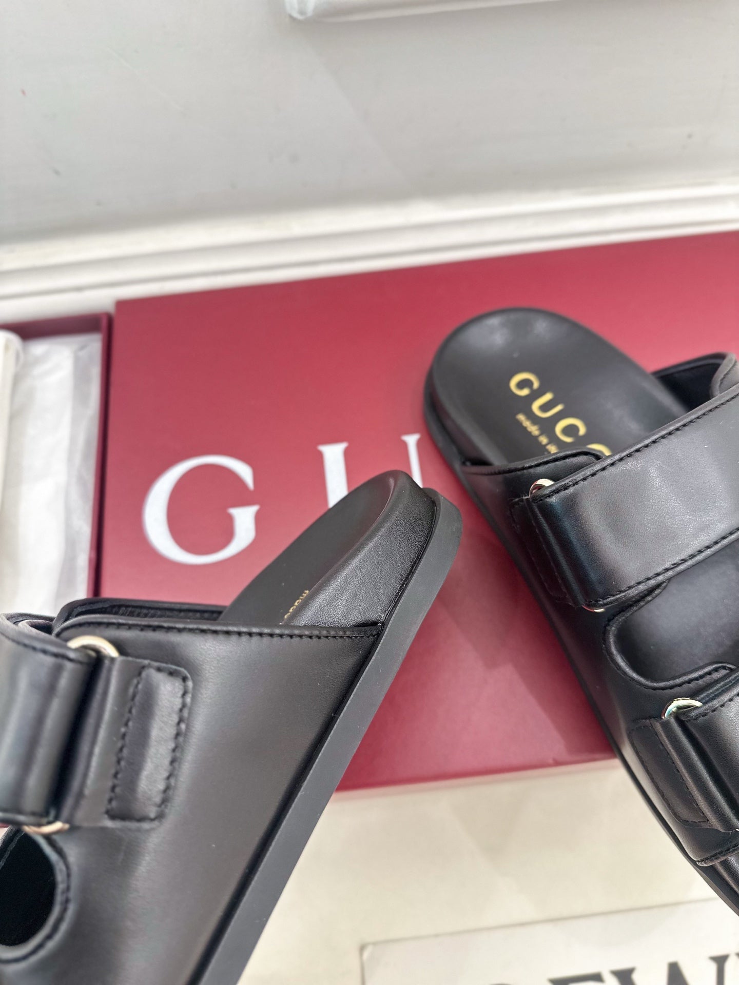 Printed Velcro Sandals