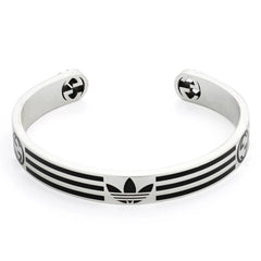 Patterned cuff bracelet