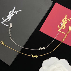 Engraved letters bracelet
