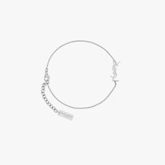 Engraved letters bracelet