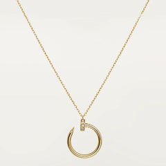 Fashion nail pendant necklace