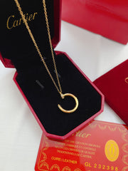 Fashion nail pendant necklace