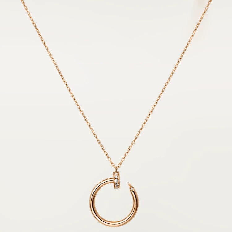 Fashion nail pendant necklace