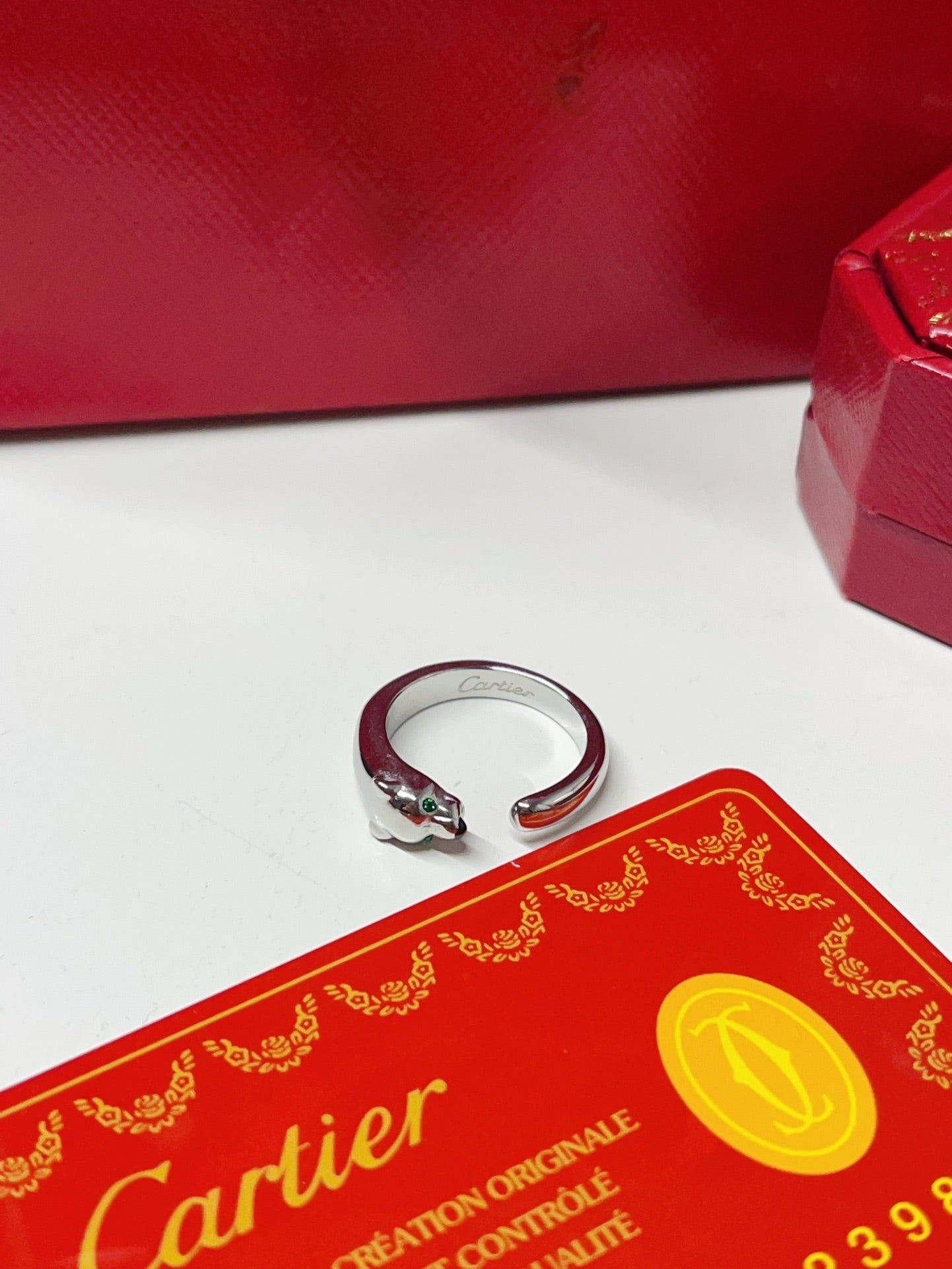 Cheetah Open Ring