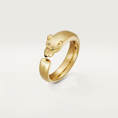 Cheetah Open Ring