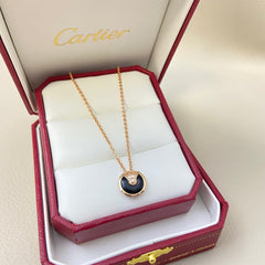Double-sided mother-of-pearl necklace