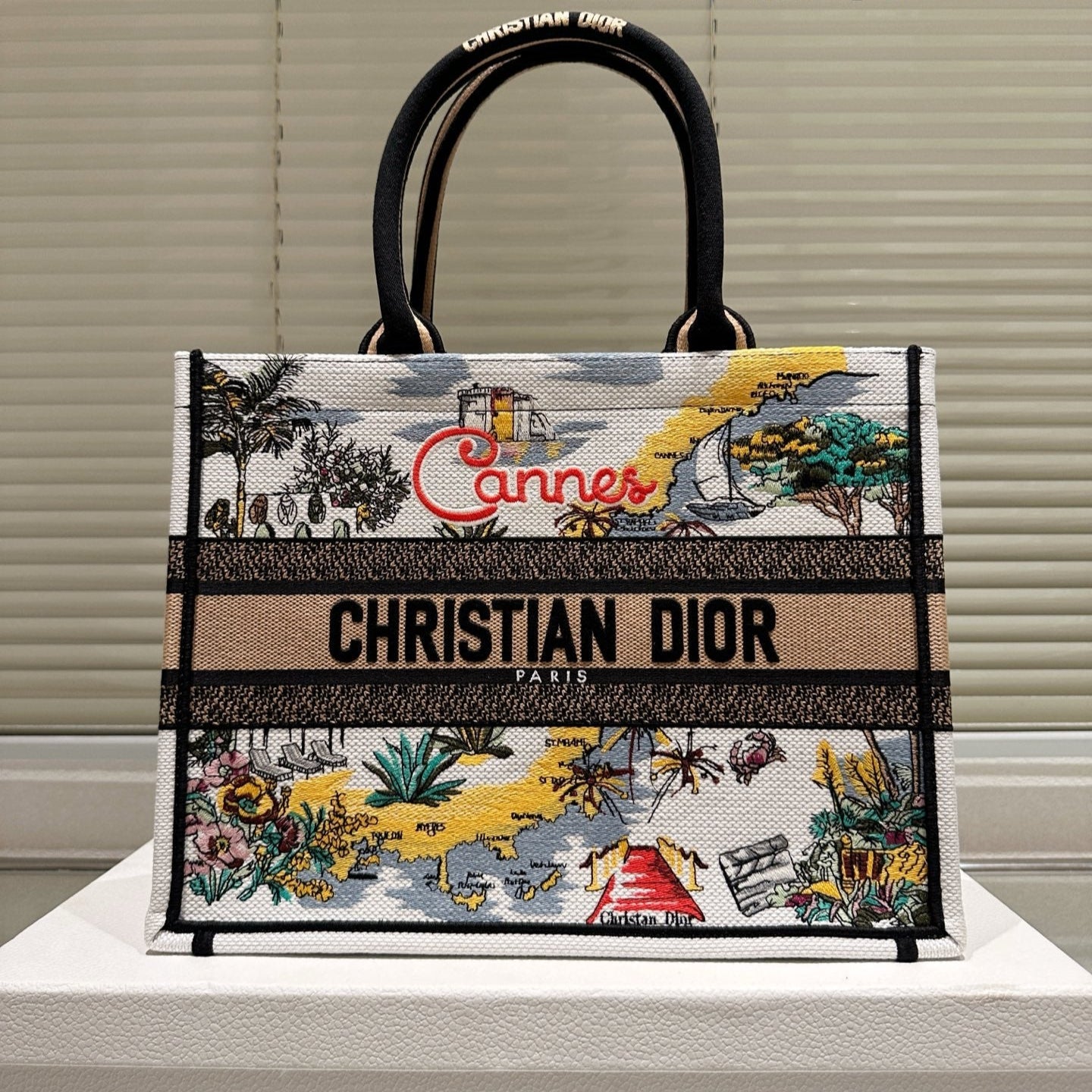 Elegant Jacquard Tote Bag