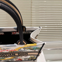Elegant Jacquard Tote Bag