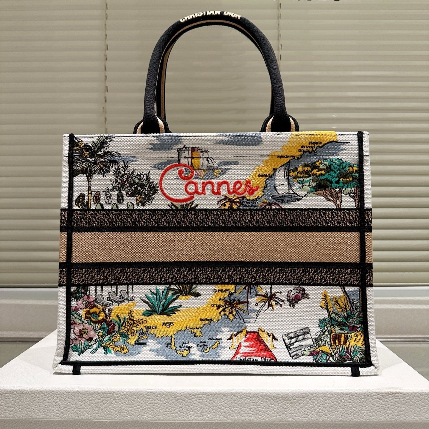 Elegant Jacquard Tote Bag