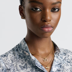 Bee crystal necklace
